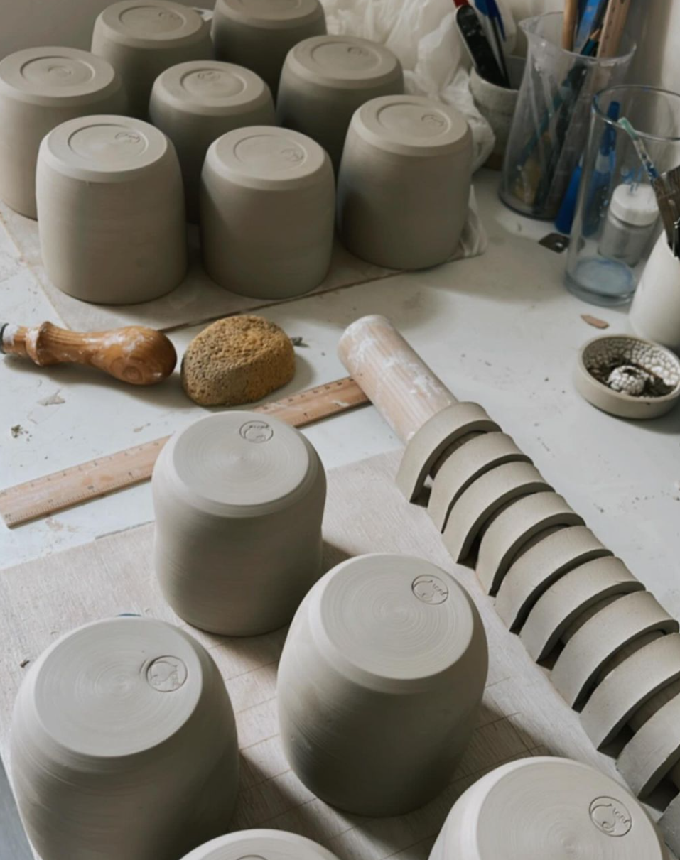 Handles for hand made mothers day mug